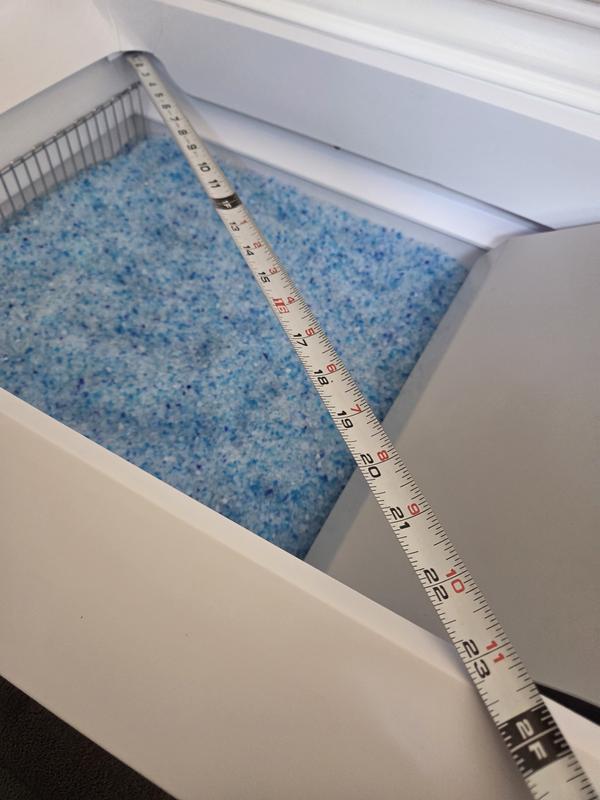 19 inches of usable space