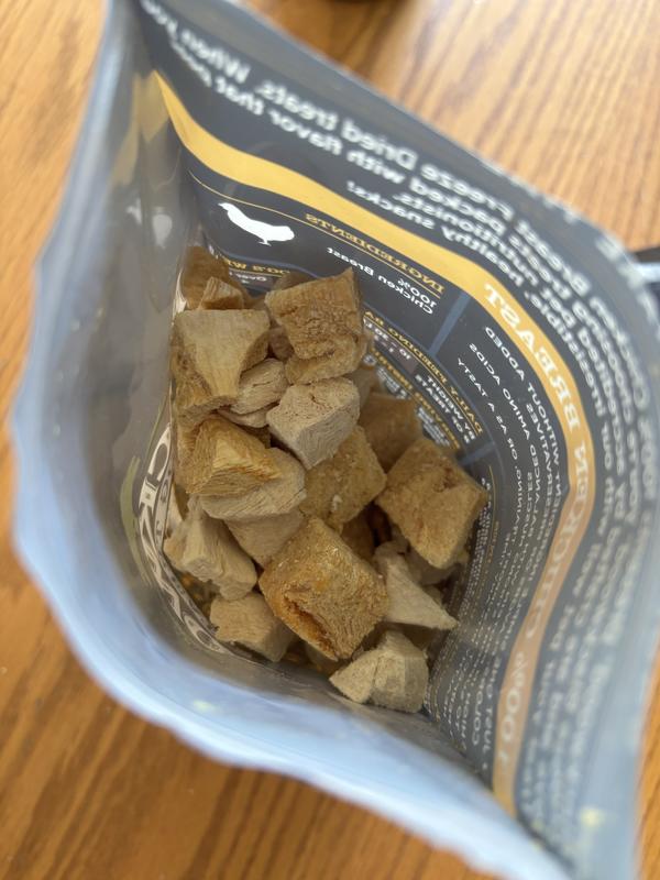 Photo of treats in package.