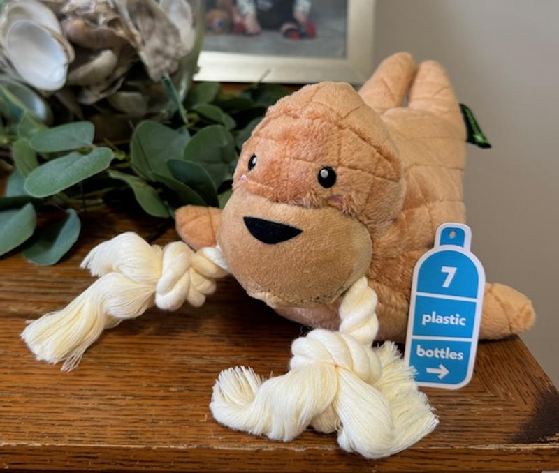 Made from repurposed plastic bottles!