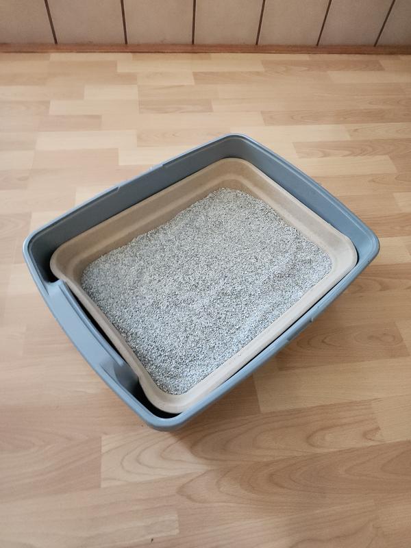 Perfect fit for my plastic litter box.