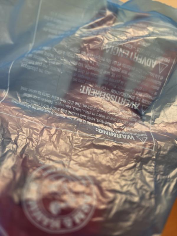 You can see inside bag. Big no, no!