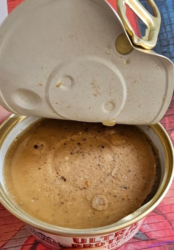 Inside can after just opened