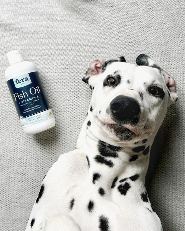 FERA PET ORGANICS Fish Oil + Vitamin E Dog & Cat Supplement, 16oz