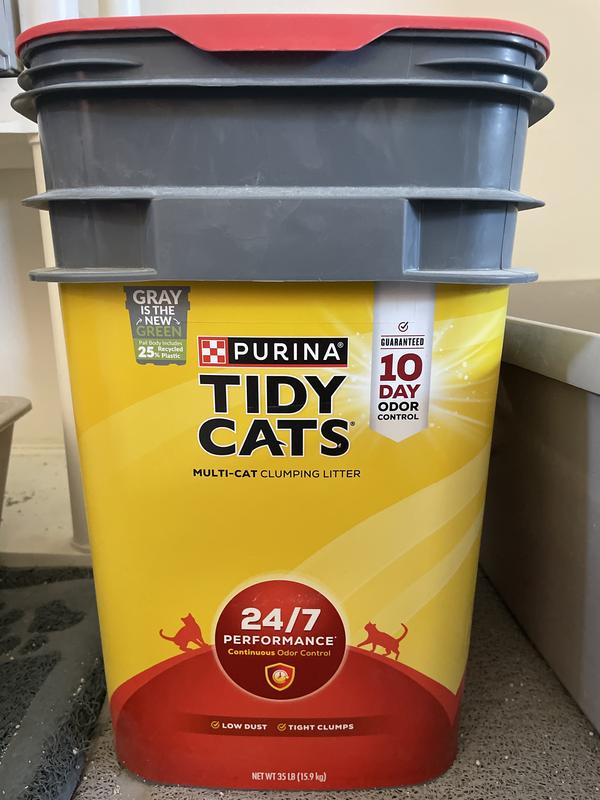 New gray packaging: Yay; litter quality: Boo