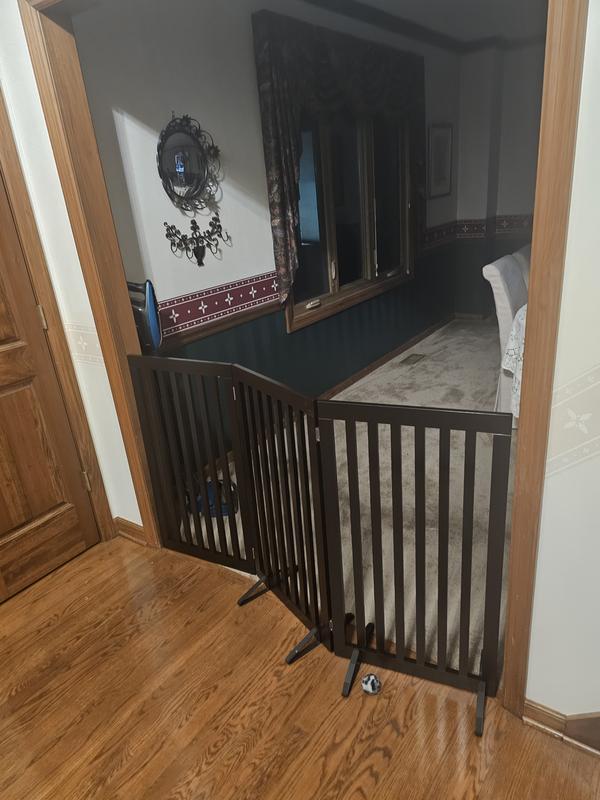 Finished gate installment