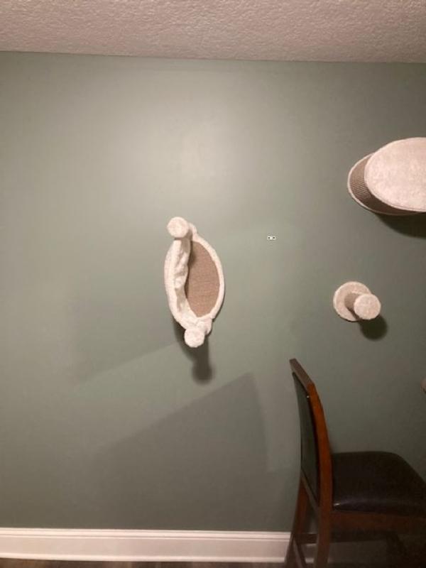 TRIXIE Lounger Wall Mounted Cat Shelves, Gray