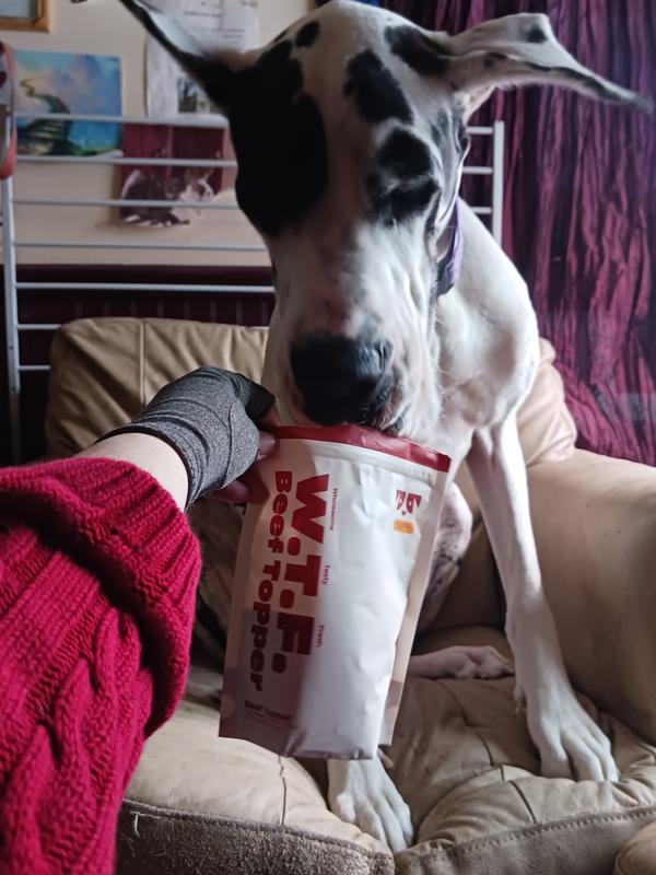 Just a little taste mom!