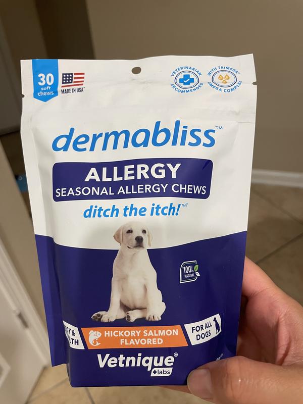 VETNIQUE LABS Dermabliss Allergy & Immune Salmon Flavored Seasonal