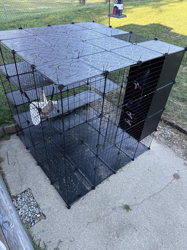 Still needs outside ties trimmed.