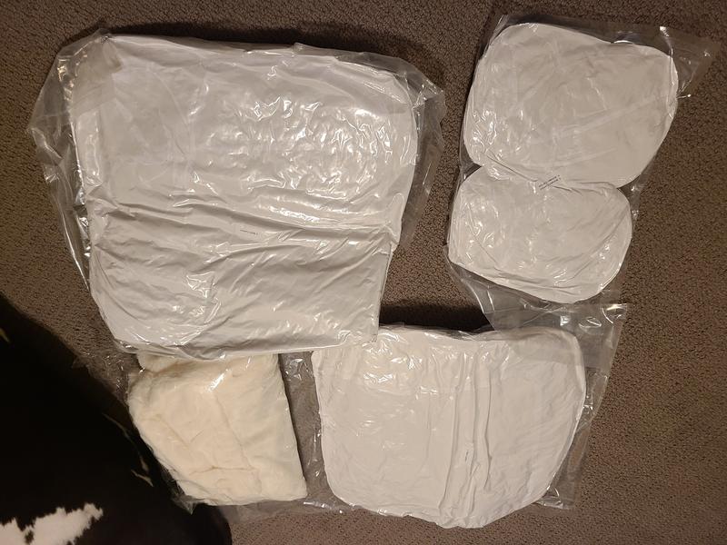 Vacuum sealed pieces