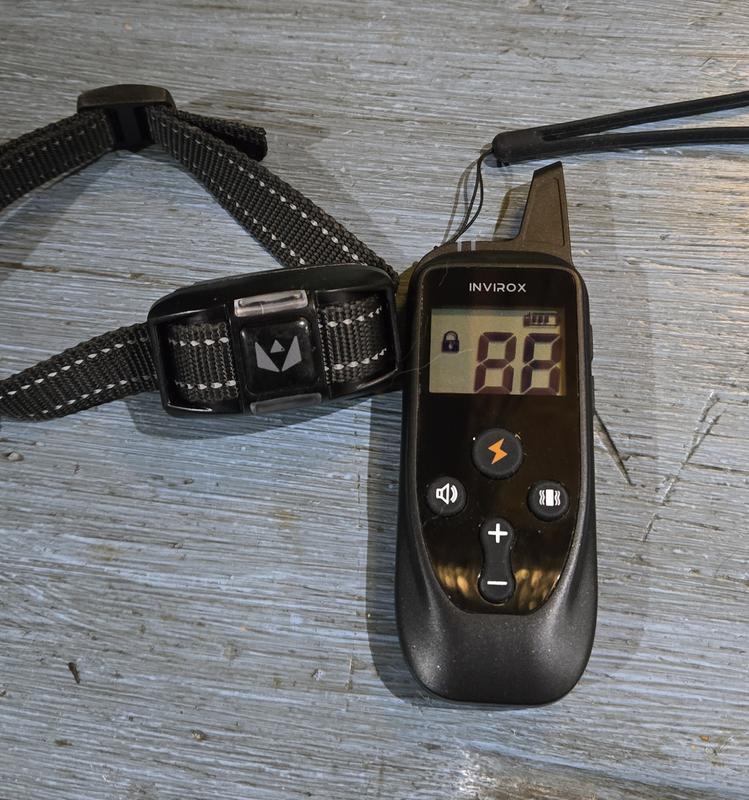 This is the display when the buttons are locked out