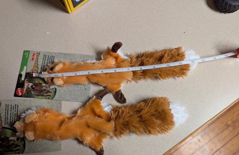 Smaller than described