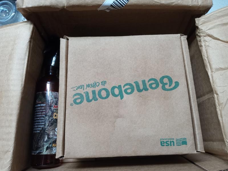 Soaked items shipped with products