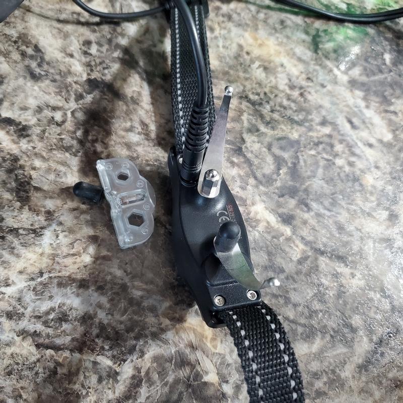 In order to charge collars you have to loosen wire extensions every time. Such a hassle.