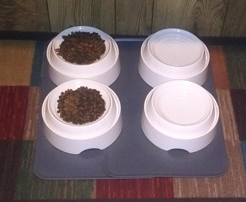 CATGURU Dog & Cat Food Bowls, 2 count