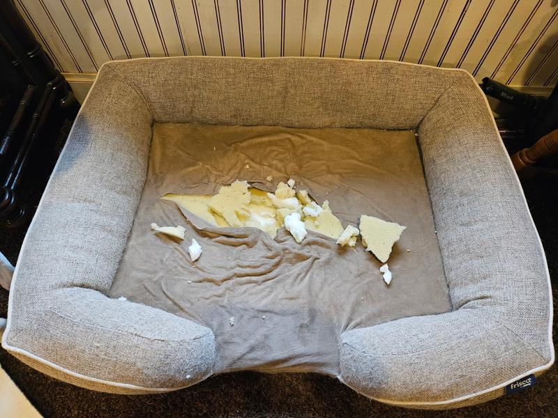 Flimsy cover tears too easily