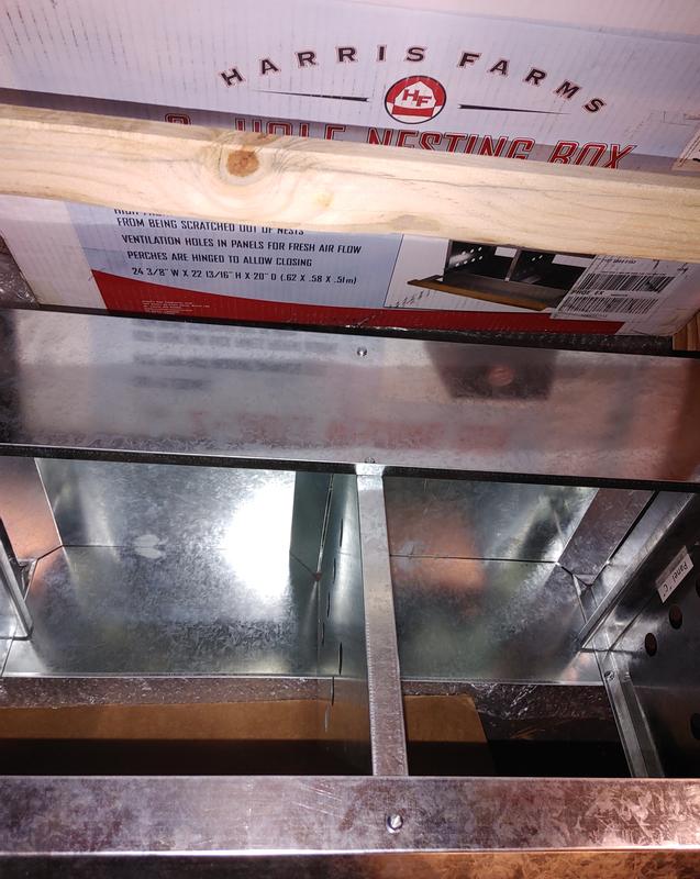 Putting the box together.