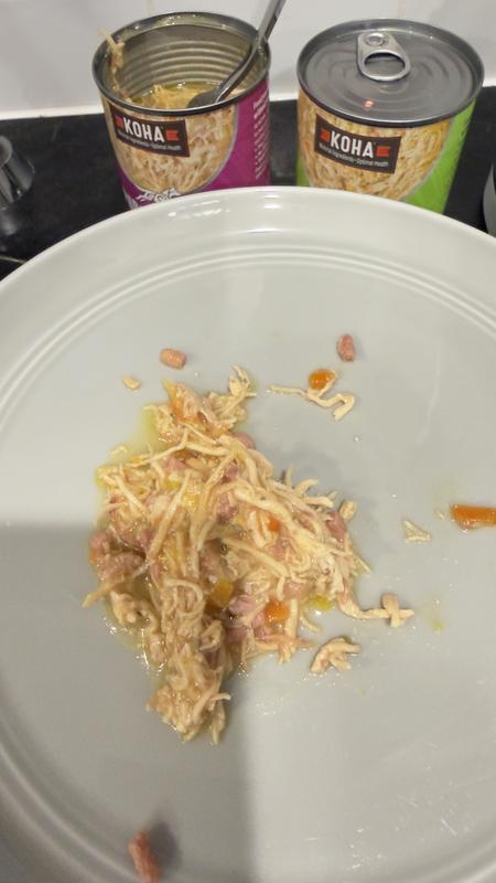 Left behind the shreds