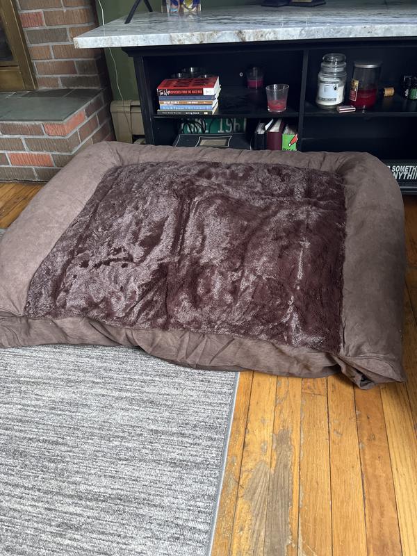 Big bump in the middle of the bed