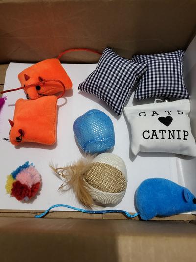 HDP Grab Bag Assorted Catnip Cat Toys, 20 count 