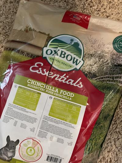 Oxbow essentials chinchilla outlet food