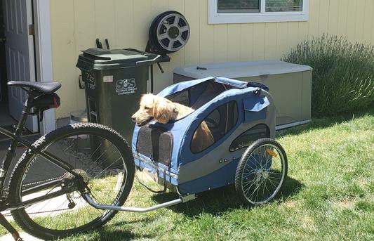 Petsafe happy ride steel pet bicycle trailer sale