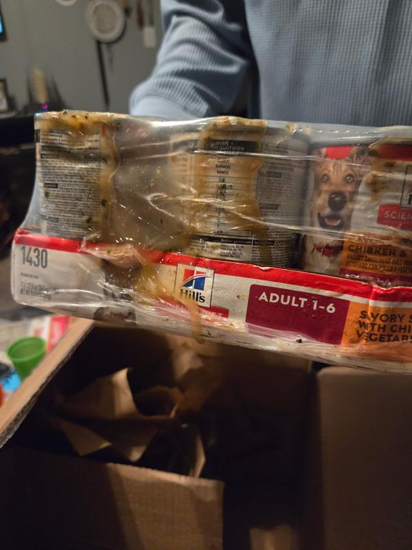 This is how I received my $45 case of canned food