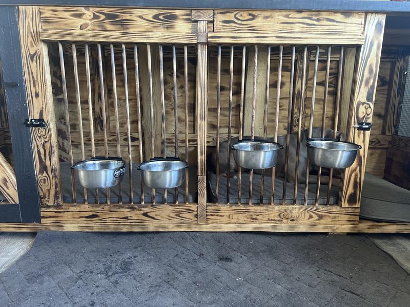 Adjusted for height of dogs.