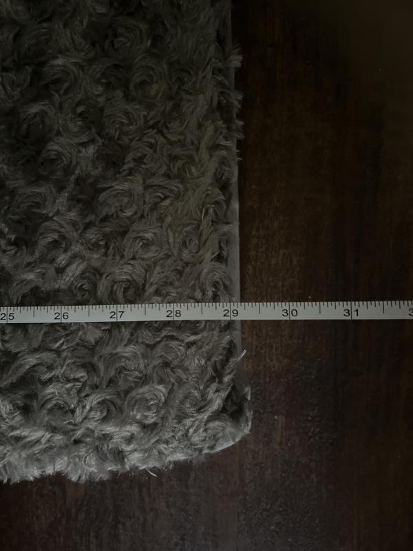 3” shorter than width