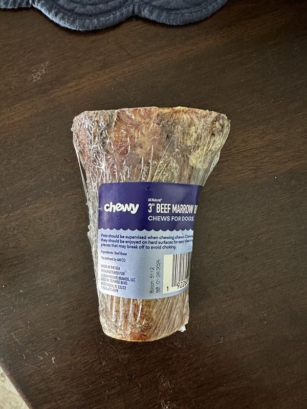 How it is packaged. Hefty size for a small mouth