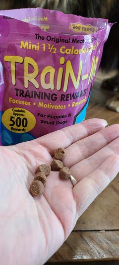 Train me hotsell dog treats review