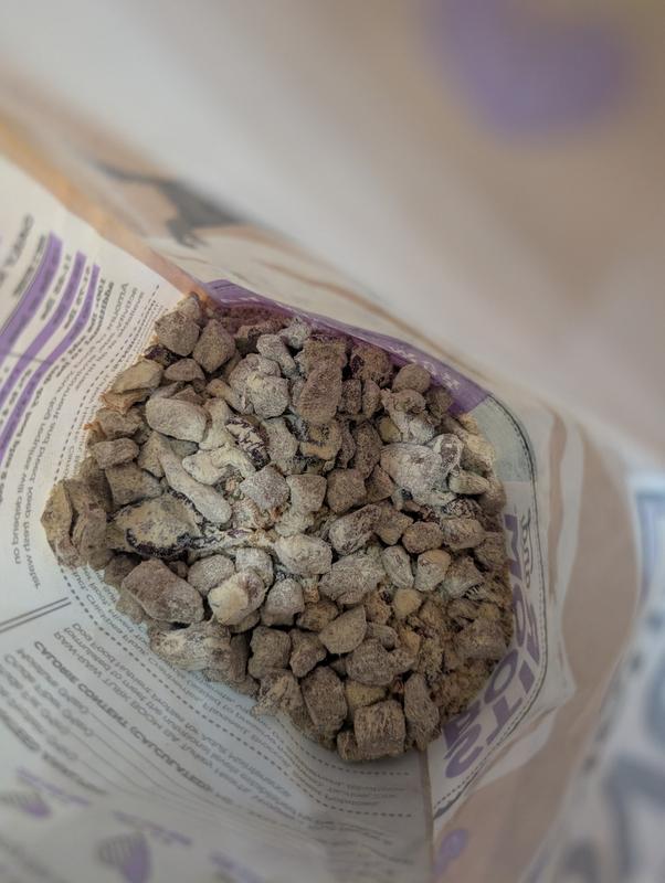 You can see the pieces are small and easy to rehydrate as opposed to the hockey pucks that some companies provide for rehydrated foods.