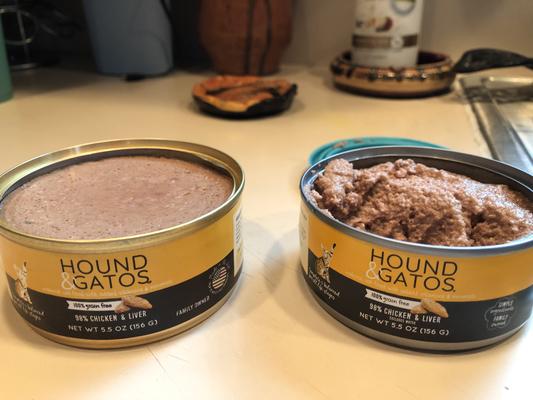 Hound & clearance gatos cat food