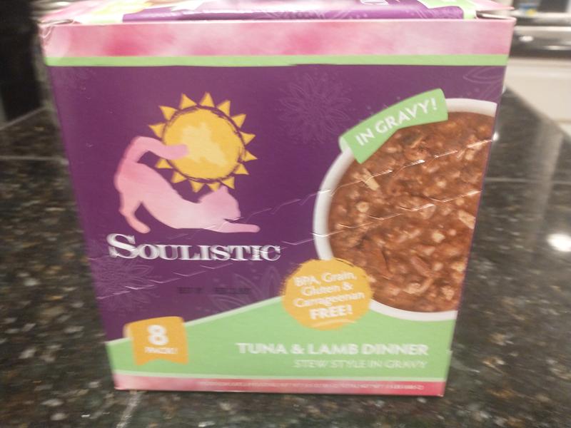 The package; 8 pouches -- I'm not sure I understand the colors because white on light green is hard to see