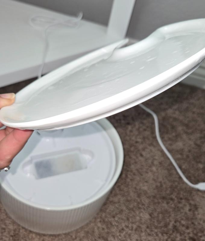 The ceramic plate seems like it could damage easily