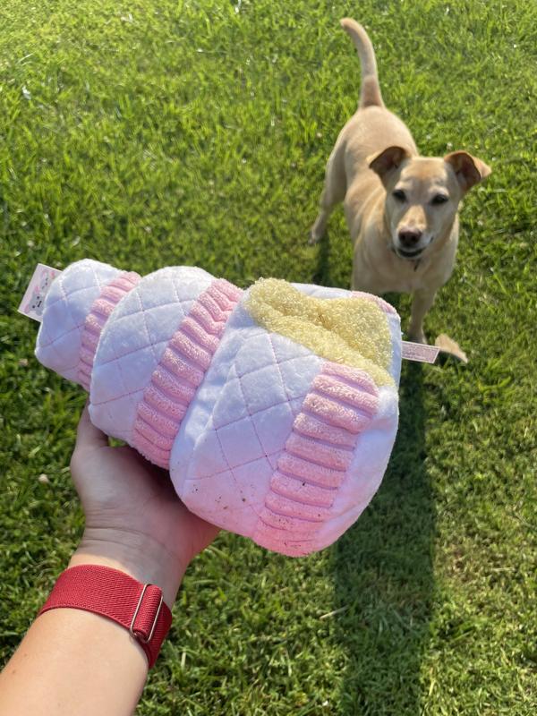 2 weeks as an outdoor toy, looks new