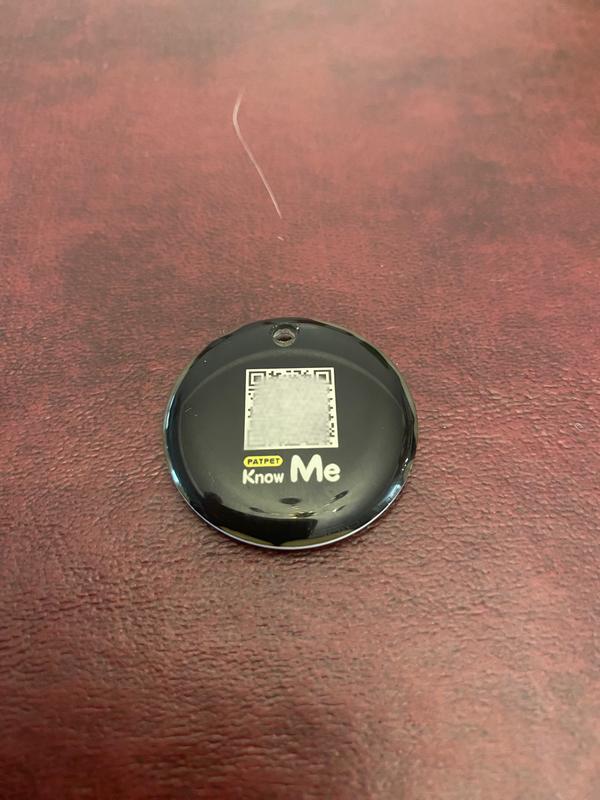 Pet Tag with QR Code-NOT GPS