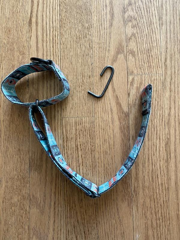 Metal piece bent and dog ran off