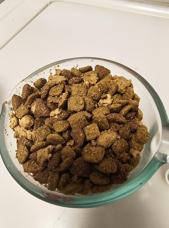 this is what i expect to see when i get to the BOTTOM of a bag, not the entire bag.