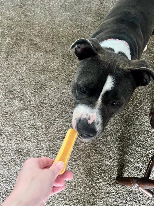 Giving the treat a try