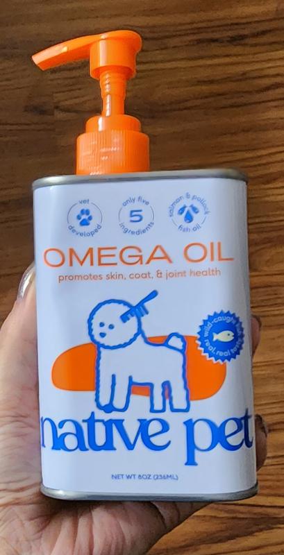 Native Pet Omega 3 Fish Oil To Support Skin Coat Health Dog Supplement