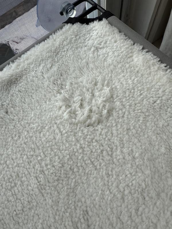 Spot where the sticker was Stuck.