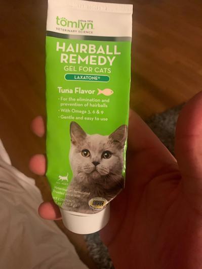 Tomlyn Laxatone Gel remède aux boules de poils aromatisé au thon pour chats  et chatons, 70,9 g : : Animalerie