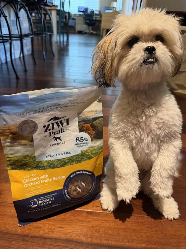 ZIWI Peak Chicken with Orchard Fruits Recipe Steam & Dried Dog