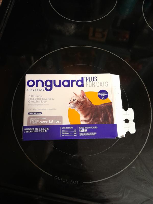 Onguard flea and hot sale tick for cats