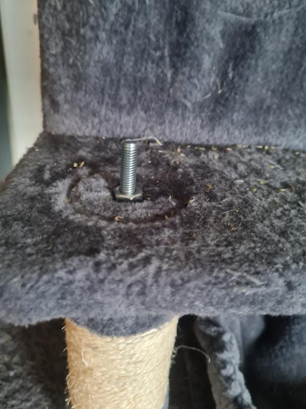 Have to worry about them falling on a screw now.