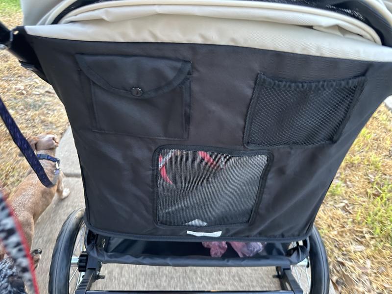 Out of Stock PET GEAR Double NoZip Pet Stroller, Pine Green