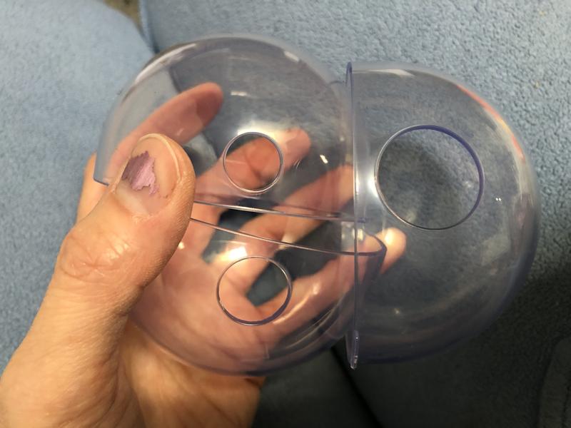 comes with 3 dome sizes, arrives individually wrapped to keep pristine