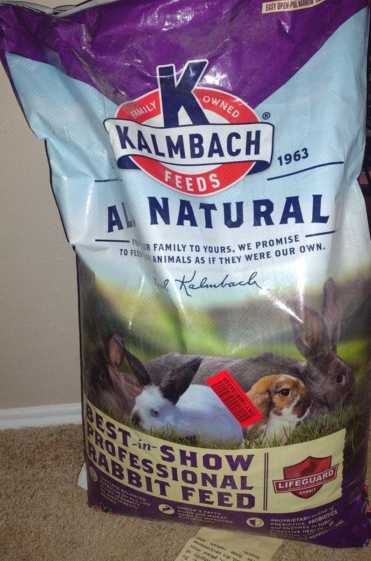 KALMBACH FEEDS Best in Show 18 Professional Rabbit Feed 50 lb bag Chewy