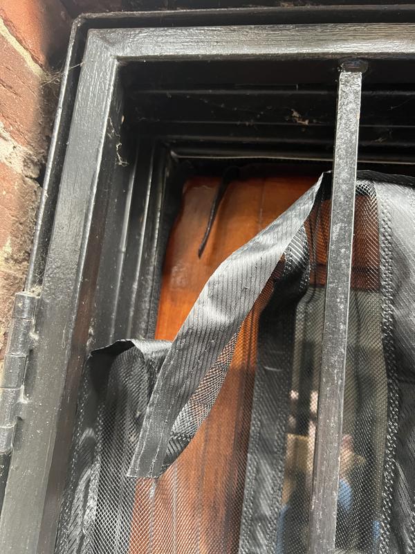 Provided tape doesn’t adhere to the screen